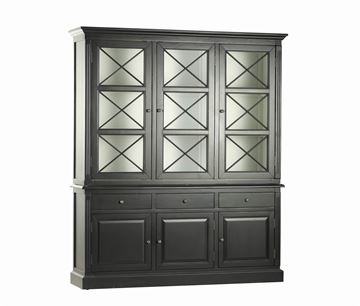 Vitrineskab i Fransk landstil. H199xB170cm